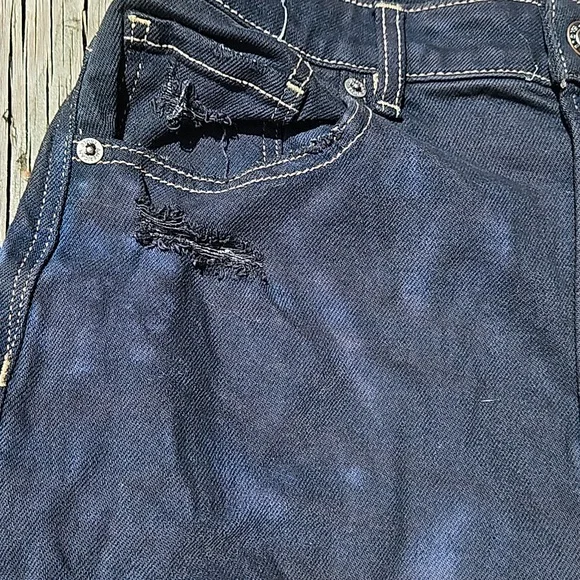 American Eagle Faded Black Stretch Mom Jeans - Picture 5 of 8